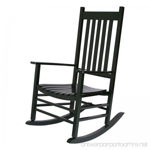 Shine Company 4332DG Vermont Rocking Chair Dark Green - B079XZBWLS