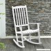 Southern Enterprises Eucalyptus Porch Rocking Chair White Finish - B004XUX3NO