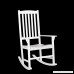 Southern Enterprises Eucalyptus Porch Rocking Chair White Finish - B004XUX3NO
