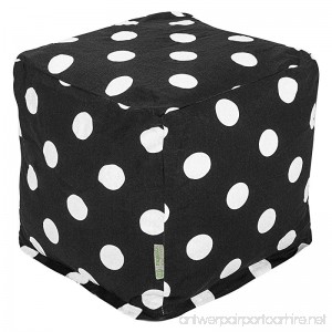 Majestic Home Goods Black Large Polka Dot Small - B00A8XSTF2
