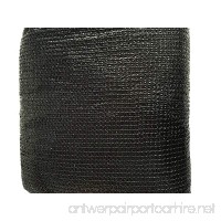casidy 50% Black Shade Cloth Taped Edge with Grommets UV Resistant 12ft x 20ft - B078WKXVM5