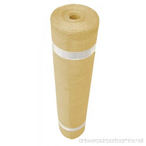 Coolaroo Extra Heavy Shade Fabric Roll 12' x 50' Wheat - B002R5A1GY