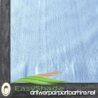 EasyShade 80% Quality White Sunblock Shade Cloth Taped Edge with Grommets UV 6.5' x 14' - B01L0M25CM