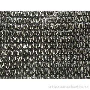 EasyShade Black 40% Shade Cloth UV Resistant Fabric for Greenhouse 10ft x 20ft Clips Free - B01FMU5RHI