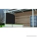 Shatex 90% Sun Shade Fabric for Pergola Cover Porch Vertical Screen 8' x 50' Black - B00XP3PVBM