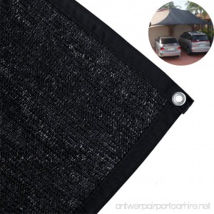 TINTON LIFE 85% Sun Shade Cloth with Grommets 10' x 6.5' UV Resistant Mesh Net for Garden Patio Sunblock Backyard Greenhouse Outdoor Cover - B07BTWT6D7
