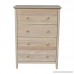 International Concepts Chest with 4 Drawers Unfinished - B00PIR73HI