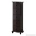 Kings Brand Furniture Dark Cherry Finish Wood 5 Drawer Accent Cabinet Chest - B01MTFZIM2