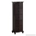 Kings Brand Furniture Dark Cherry Finish Wood 5 Drawer Accent Cabinet Chest - B01MTFZIM2