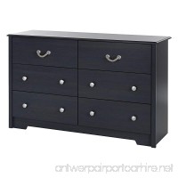 South Shore Aviron 6-Drawer Double Dresser  Blueberry - B01IF0DHCE