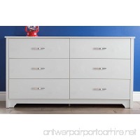 South Shore Furniture Fusion Dresser  Pure White - B00H24FD40