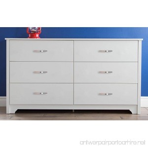 South Shore Furniture Fusion Dresser Pure White - B00H24FD40