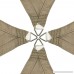 Alion Home 9.5' x 15' Rectangle PU Waterproof Woven Sun Shade Sail (1 Muddy Water) - B0797ZNNJC