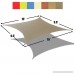 Alion Home 9.5' x 15' Rectangle PU Waterproof Woven Sun Shade Sail (1 Muddy Water) - B0797ZNNJC