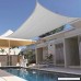 Patio Paradise 16' x 16' Waterproof Sun Shade Sail-Light Grey Rectangle UV Block Durable Awning Canopy Outdoor Garden Backyard - B073XXNTWT