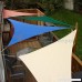 Sunshades Depot 10' x 10' x 14.1' Sun Shade Sail Right Triangle Permeable Canopy Tan Beige Custom Size Available Commercial Standard - B01KKHBXEO