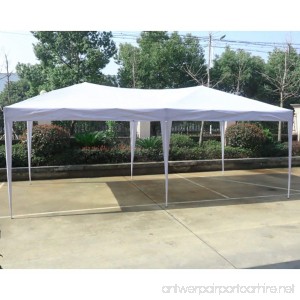10'x20'EZ Pop Up Canopy Tent Instant Canopy Party Tent W/Free Carry Bag Waterproof BestMassage - B07BYJ9W85
