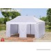 ABCCANOPY 10 X 20 Ez Pop up Canopy Tent Commercial Instant Gazebos with 9 Removable Sides and Roller Bag and 6x Weight Bag - B016UN5OVA