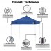 E-Z UP Pyramid Instant Shelter Canopy 10 by 10' Royal Blue - B015W1VMF8
