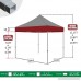 Eurmax 10 x 10 Ez Pop Up Canopy Tent Commercial Instant Shelter with Heavy Duty Roller Bag - B00K4SG54S