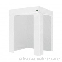 Eurmax Basic Pop Up Canopy Photo Booth Tent with Sidewalls (Flat 5 x 5 White) - B077HWKXP5