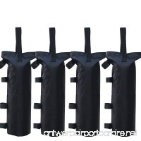 Eurmax Pop up Canopy Weights Sand Bags for Ez Pop up Canopy Tent  4-Pack  Black - B07G3Y78Y6
