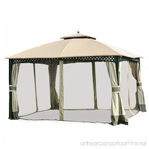 Garden Winds Replacement Canopy for the Windsor Dome Gazebo - 350 - B07476DCFK
