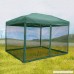 Quictent Ez Pop up Canopy with Netting Screen House Tent Mesh Side Wall-3 Colors 4 Sizes - B06W9NG9SN