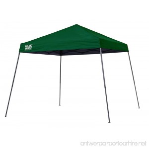 Quik Shade Expedition 12 x 12 ft. Slant Leg Canopy Green - B00MWZGNZW