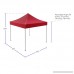 Stalwart Canopy Tent Outdoor Party Shade Instant Set Up and Easy Storage/Portable Carry Bag Water Resistant Spacious Summer Cover 10x10 By (Red) - B00P2H8WS8