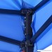 SUPERJARE Pop-up Canopy 10'x10' Instant Folding Tent with Wheeled Carry Bag and Weight Bags Blue - B07BK4T1TX
