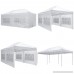 Yescom 10x20 Feet Easy Pop Up Canopy Folding Wedding Party Tent Removable Sidewall Carry Bag Outdoor White - B01M1S0DG9