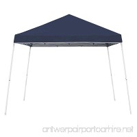 Z-Shade 10' x 10' Angled Leg Instant Shade Canopy Tent  Navy - B079S36HYW