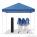 Z-Shade 10 x 10 Foot Everest Instant Canopy Outdoor Camping Patio Shelter Blue - B079SHZL3X