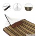 Best Sunshine 12 feet Cotton Rope Hammock with Stand and Spreader Bar Stripe Pad and Pillow Included Indoor or Outdoor Use - B07D32MJV4