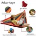 Camping Hammock Lightweight with Tree Straps For Backpacking Camping Travel Beach Garden (Rainbow) - B06WGM6DYT