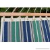Caribbean Hammocks - Quilted Hammock (Green & Blue Stripe) - B079LRRV1F