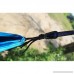 iYaYoo Parachute Single Camping Hammock With 2 x Hanging Straps and Carabiners Multifunctional Lightweight Nylon Portable Hammock for Camping Beach Yard Garden Outdoors 106 L x 55 W - B071DZG6S1