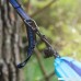 PaintedMooseBrands Nylon Parachute Hammock - DOUBLE Size Perfect for Hiking Camping Backpacking Yard Yoga Trees Two 9 Ft Tree Straps Two Heavy Duty Carabiners Plus FREE Camping Lantern. - B07195L3DM