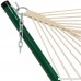 Sunnydaze Cotton Rope Double Hammock with Stand and Wood Spreader Bar 2 Person 350 lb Weight Capacity - B00K7IKJME