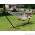 Sunnydaze Double Wide 2 Person Cotton Spreader Bar Rope Hammock 2 Person 450 Pound Capacity - B00LSZEYOE