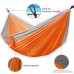 Walbest Double Camping Hammock Portable Parachute Double Two Person Hammock with 2 X Hanging Tree Straps Lightweight Nylon Hammock For Backpacking Camping Hiking Beach 500lbs - B07919S5F3