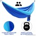 Wonbor Hammock Camping Double Hammock Lightweight Portable Parachute Nylon Hammock With Tree Straps Ropes for Outdoor Backpack Travel Beach Yard Hanging Bed Sleeping Swing - B07BWVFLX4
