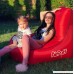 AirPuff Inflatable Lounge Chair Outdoor for Beach Travel Lawn - Comfortable Lazy Chair Lounger Portable (Red) - B07C6YY2GV