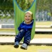 GentleShower Child Swing Hanging Seat/Cotton Hanging Nest for Kids/Hammock Pod Kids Swing/Hanging Seat Hammock Nest for Indoor and Outdoor (Green) - B07FRC9CQ2