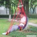 Hi Suyi New Lounging Hanging Rope Hammock Swing Chair for Indoor or Outdoor Garden Patio Yard Bedroom With Foot Rest and Wooden Bar By - B07DGT7X76