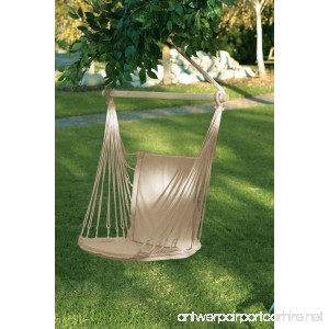 One Person Garden/Yard/Porch Hanging HAMMOCK Padded Chair/Swing~Recycled Cotton - B01M0UVPFI