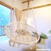 Sumey Macrame Swing Nordic Style Hanging Chair Swing Chair Design 265 Libra Capacidad Suitable for The Living Room Reading Balcony Outdoor Rest - B079FTLX4J