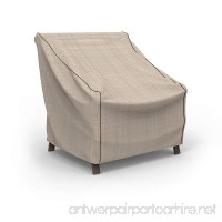 Budge English Garden Patio Chair Cover  Medium (Tan Tweed) - B00N2OE5IO