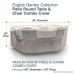 Budge English Garden Round Patio Table and Chairs Combo Cover Medium (Tan Tweed) - B00JGLJYVA
